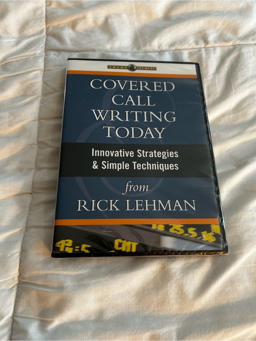 NEW Sealed Covered Call Writing Today Rick Lehman Trading DVD